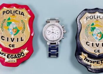 Passageiro perde relógio de R$ 100 mil em raio-x no aeroporto de Fortaleza (Fonte: Reprodução/SSPDS)