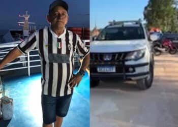 Aposentado Raimundo Nonato de Sousa é encontrado morto e com rosto desfigurado. (Fonte: Divulgação/Montagem/Rede Onda Digital)