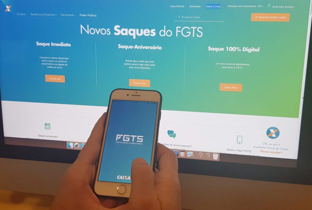 Caixa estima valor bilionário para saque do FGTS!