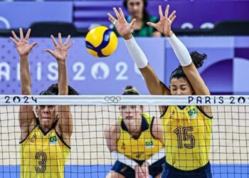 A vitória brasileira sobre o Quênia no vôlei feminino olímpico foi dominante