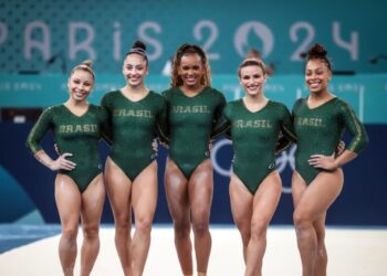 As ginastas brasileiras fazem história ao conquistar a medalha de bronze na ginástica feminina por equipes em Paris 2024