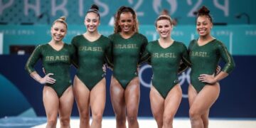 As ginastas brasileiras fazem história ao conquistar a medalha de bronze na ginástica feminina por equipes em Paris 2024