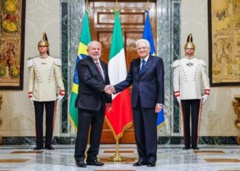 O presidente da Itália, Sergio Mattarella, fez uma visita ao Brasil que durou de 14 a 19 de Julho