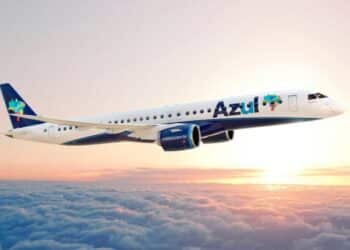 imagem do avião para falar do aumento preço do querosene