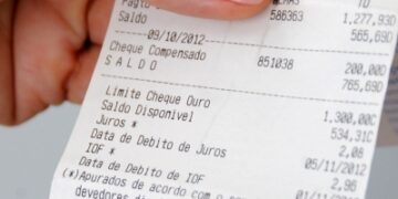 extrato bancário