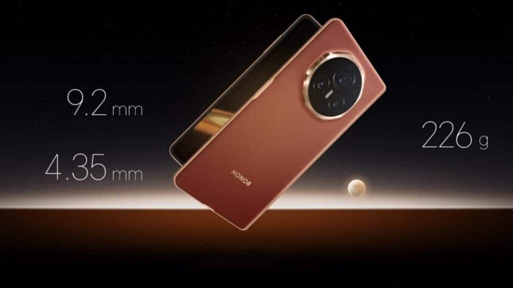 Honor revoluciona o mercado e lança o celular dobrável mais fino do mundo! (Fonte: Honor)