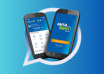 Aplicativo Caixa Tem. (Fonte: Fabrício Calixto).