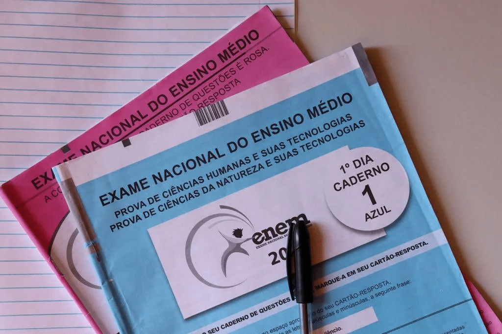caderno de provas do enem