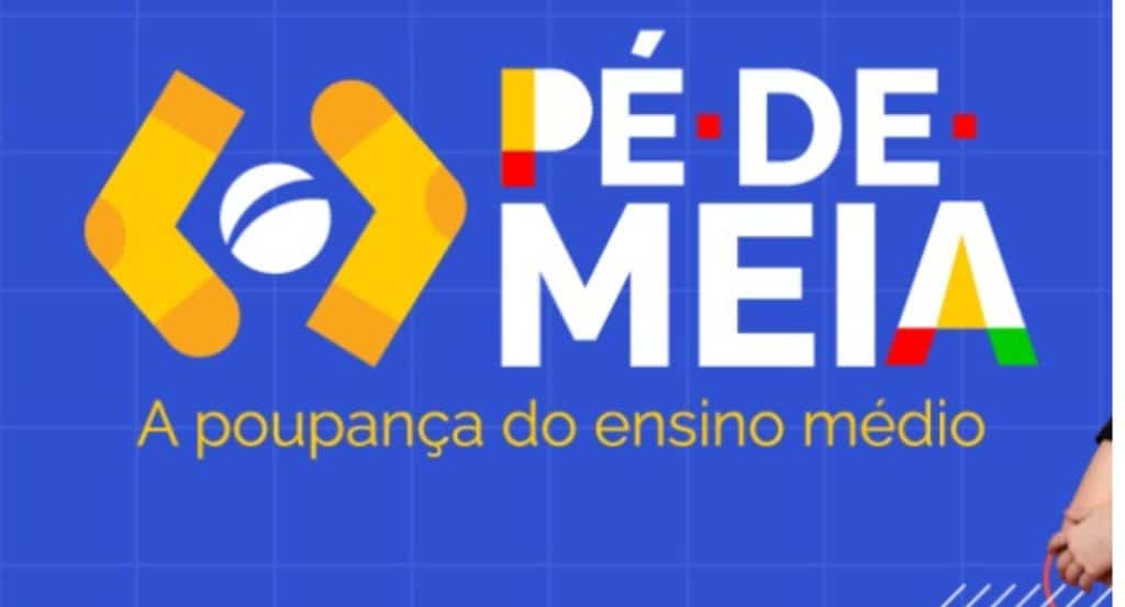 imagem do logo do Programa Pé-de-Meia