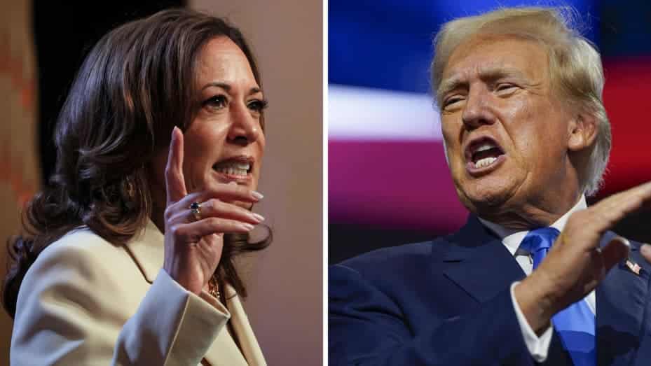 trump e harris
