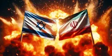 Ataques Intensificam Pressão Sobre o Irã em Meio a Crise Política! (Fonte: DALL-E)