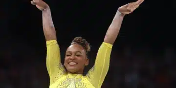 Rebeca Andrade: Ícone da Ginástica Artística e Inspiração para o Brasil (Fonte: Lance)