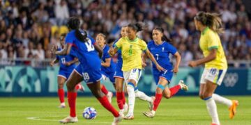 Brasil vence França e avança para semifinal do futebol feminino nas Olimpíadas de Paris (Fonte: Alamy Live News)