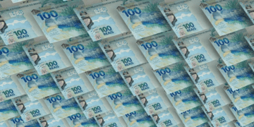 cédulas de 100 reais