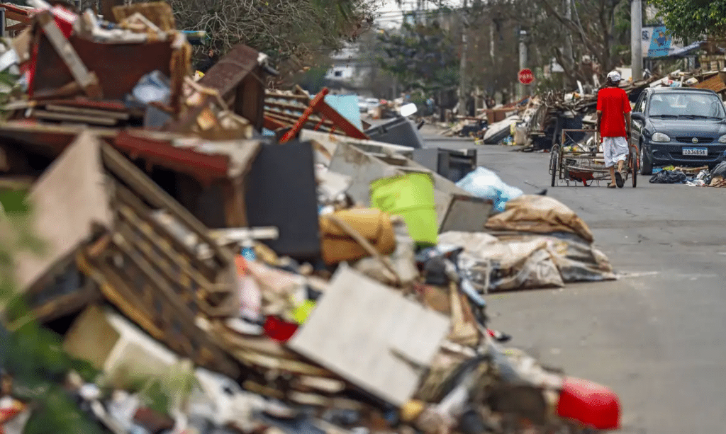 reconstrução cidade no rio grande do sul