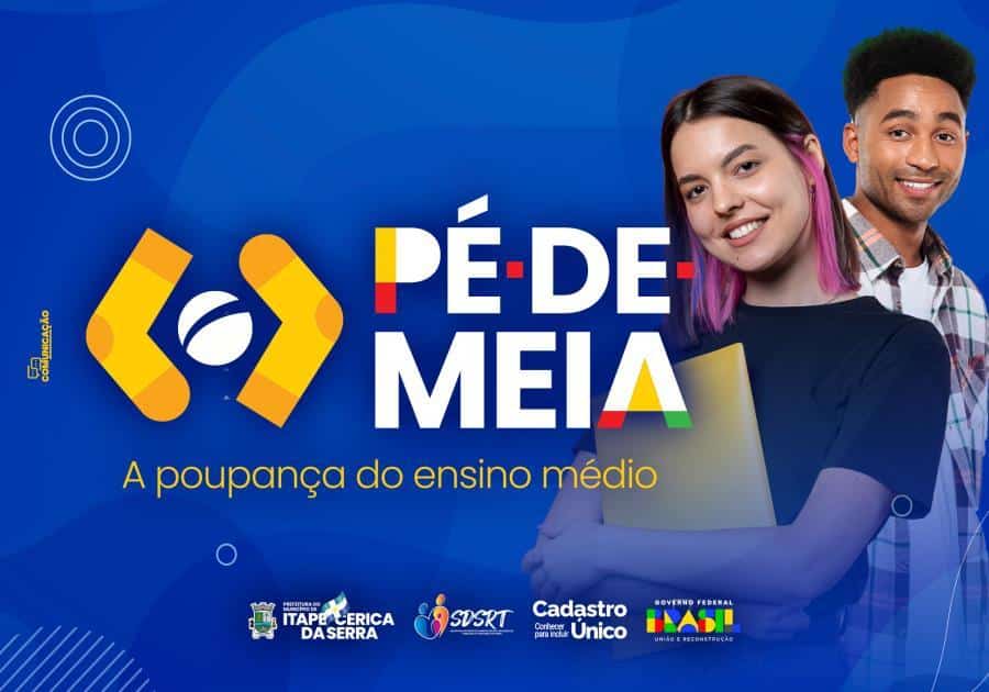 O programa pé-de-meia está disponível na lista de benefícios do CadÚnico para pagamentos em 2024.