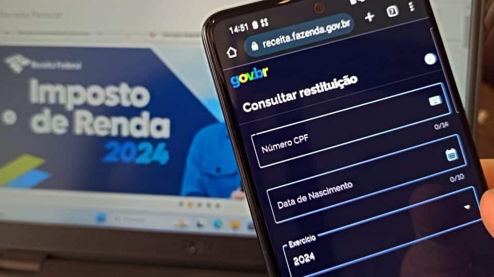 4 lote Restituição Imposto de Renda