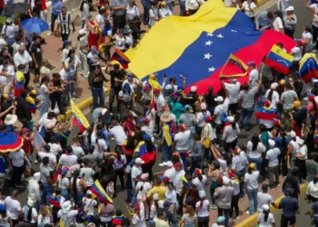 Protesto na Venezuela contra Maduro. (Fonte: 30/07/2024REUTERS/Isaac Urrutia