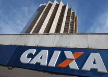 entrada de uma agência da Caixa