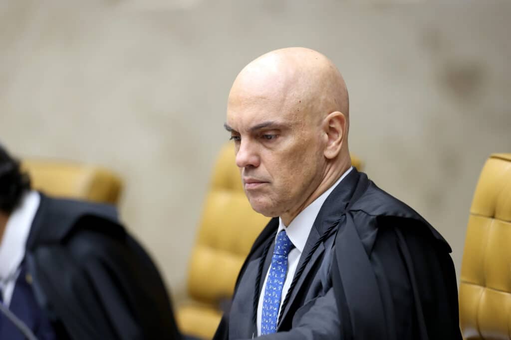 Ministro Alexandre de Moraes. (Fonte: Gustavo Moreno/STF).