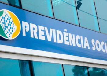 faixada de uma agência do inss