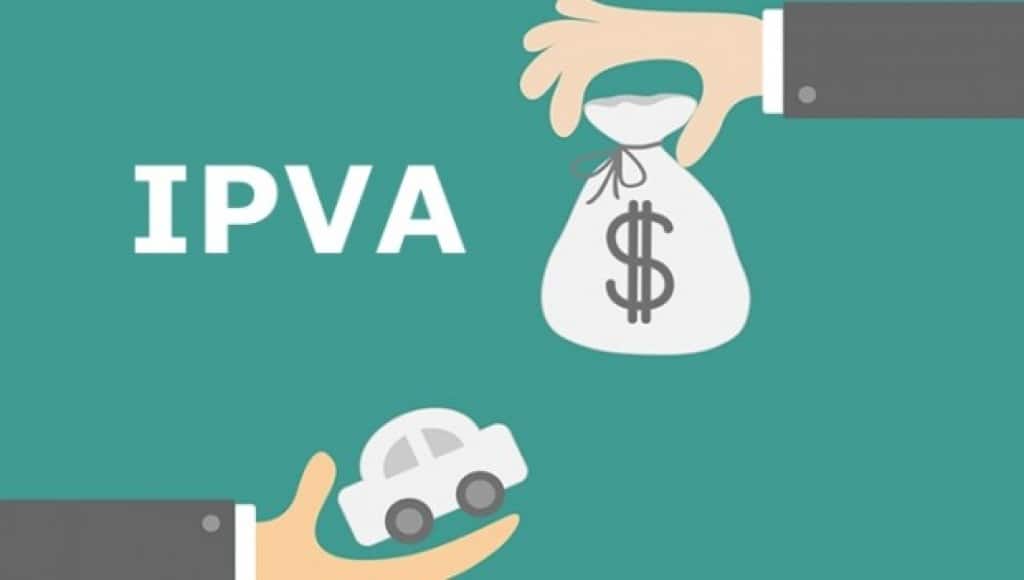 Ilustração de um carro com um saco de dinheiro para fazer alusão à isenção de IPVA. (Fonte: Sebrae).