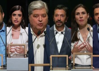 O debate entre candidatos à Prefeitura de São Paulo promete agitar o clima eleitoral. Com um histórico de tensões, o evento será crucial!