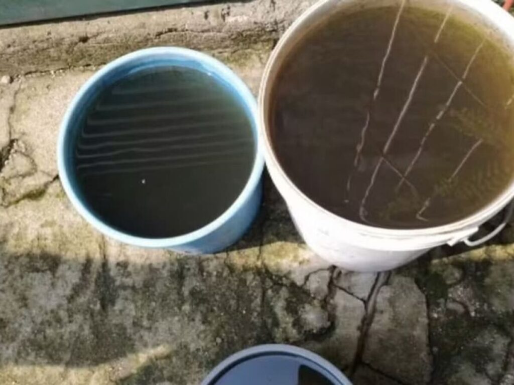 água preta