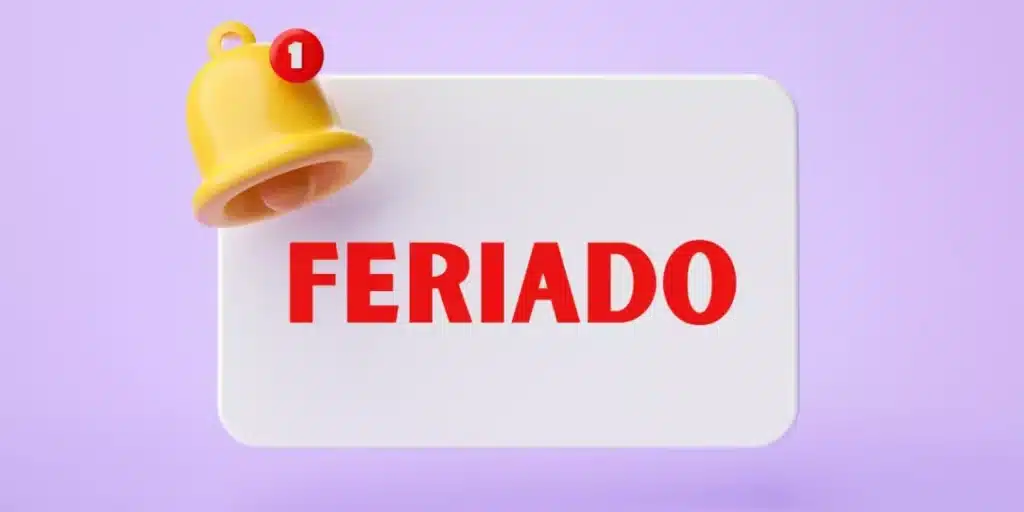 Feriado. (Fonte: freepik).