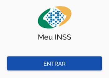 tela de início do meu inss