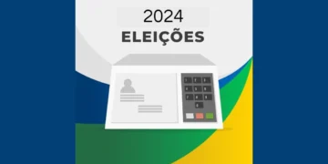 Ilustração de urna eletrônica para as eleições de 2024. (Fonte: ANER).