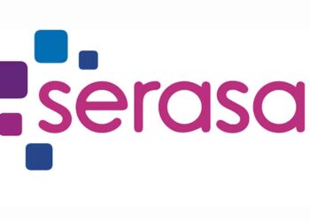 logo do serasa sobre fundo branco