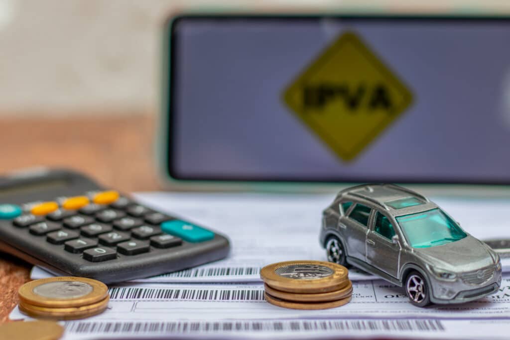 carro e calculadora
