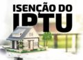 isenção iptu 2026